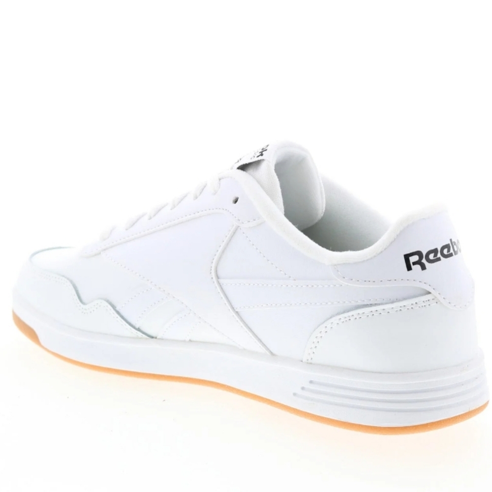 NWT Men' Reebok Club Memt White Sneakers Leather Low-Top - Picture 3 of 10